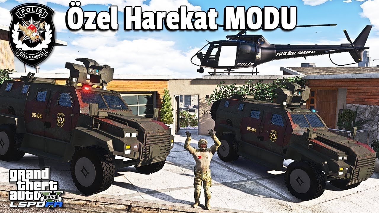 Franklin POLİS Oldu! - Gta 5 Özel Harekat Modu 