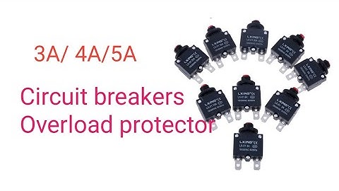 Circuit breakers or overload protector