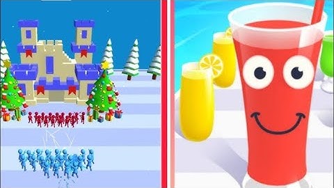 Join & Clash vs Juice Run 🍹🚀 | New Levels Gameplay Walkthrough (iOS & Android) 2025 Gameplay