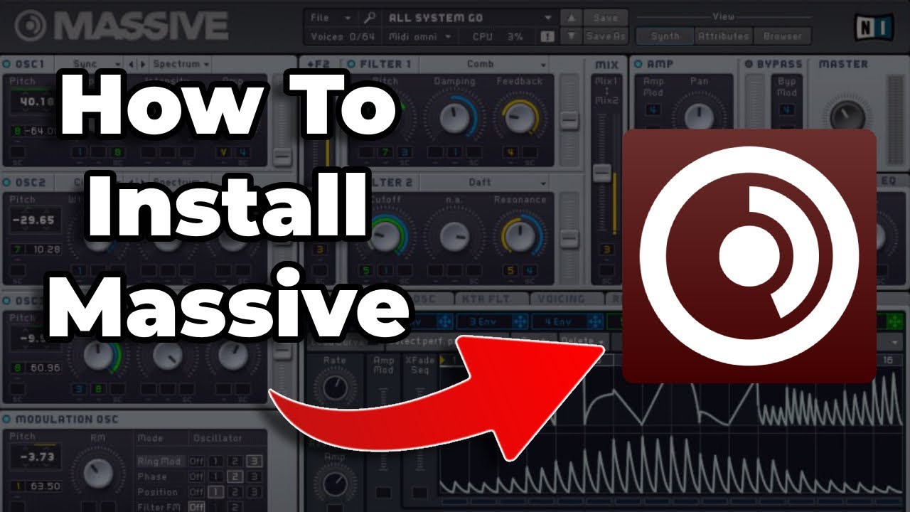 How To Install Native Instruments VST Massive