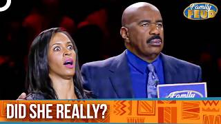 Download Lagu She Said THIS… And Fast Money Imploded | Family Feud Classics MP3