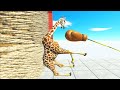SPINKED WALL AND GIANT BOXING GLOVE | ANIMAL REVOLT BATTLE SIMULATOR