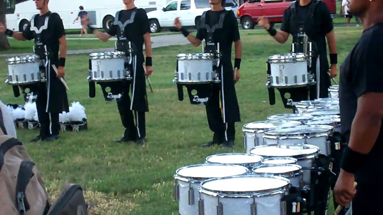 Blue Devils Drumline 2009 Groove Section YouTube