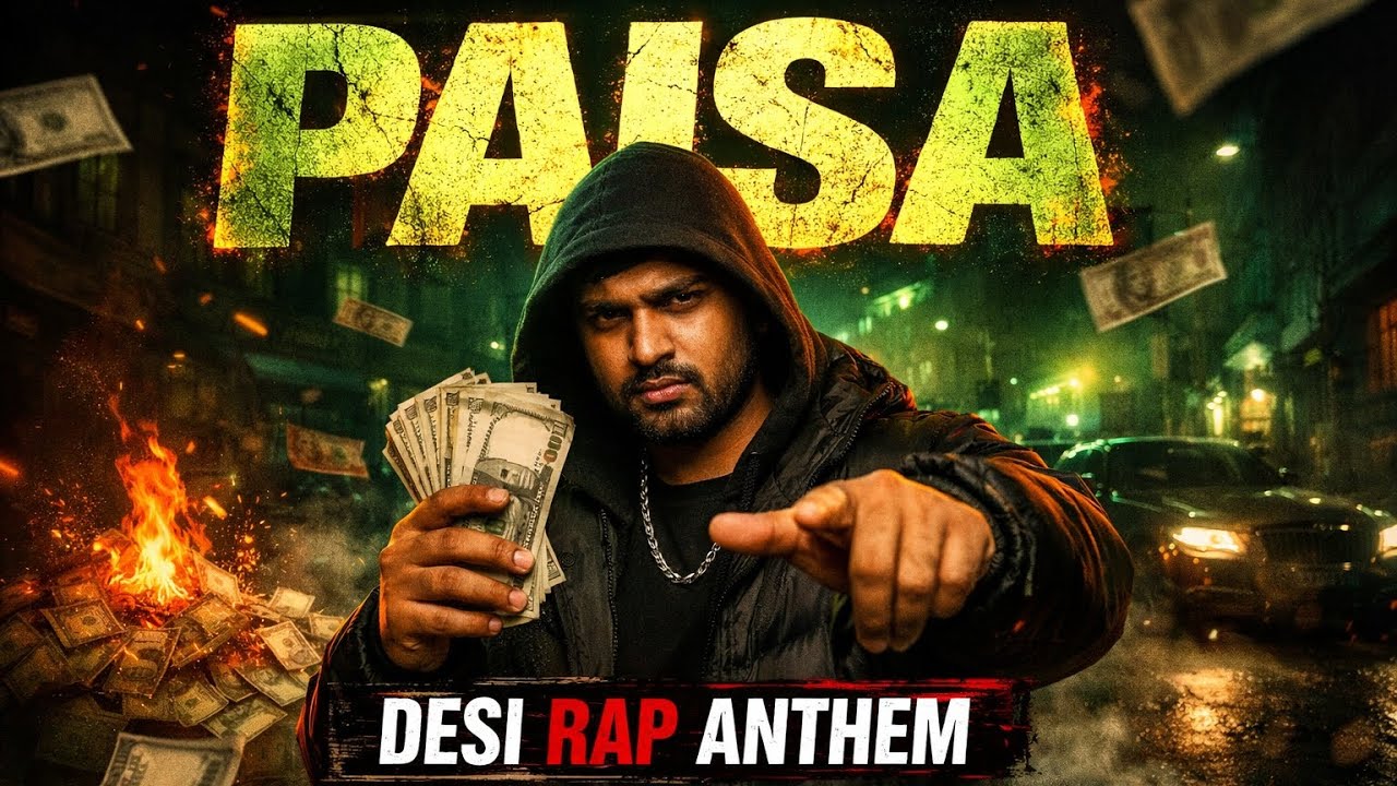 PAISA | Desi Rap Anthem | ARRU SINGER | Money Power Hustle Rap 