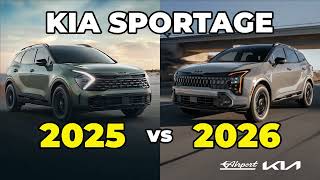 2025 Kia Sportage vs. 2026 Kia Sportage Differences & Comparison from Airport Kia Naples