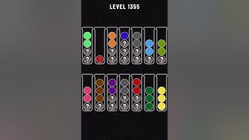 Ball Sort Puzzle Level 1355