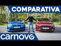 Ford Focus vs Kia Ceed - Compacto / Comparativa / Review / Prueba / Test en español | Carnovo
