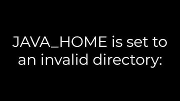 Java :JAVA_HOME is set to an invalid directory:(5solution)