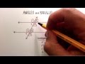 Angles: Corresponding, Alternate Interior, Alternate Exterior Angles and Transversal Lines