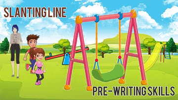 SLANTING LINE |  FORWARD SLANTING LINE | BACKWARD SLANTING LINE | PATTERN WRITING