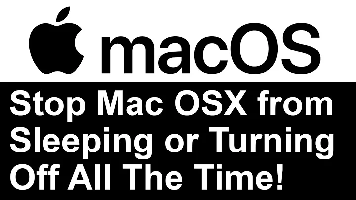 ✔️ Stop Mac OSX from Sleeping or Turning Off Every 15 Minutes or Whatever - Power Settings, Catalina