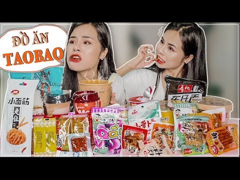 Thử ĐỒ ĂN VẶT trên TAOBAO - Trung Quốc ♡ Try Chinese snacks | Foci