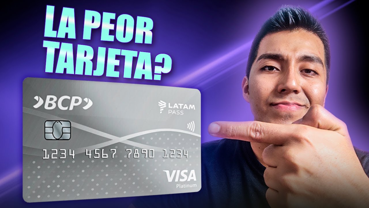 TARJETA DE CREDITO VISA PLATINUM LATAMPASS BCP Mi Experiencia YouTube