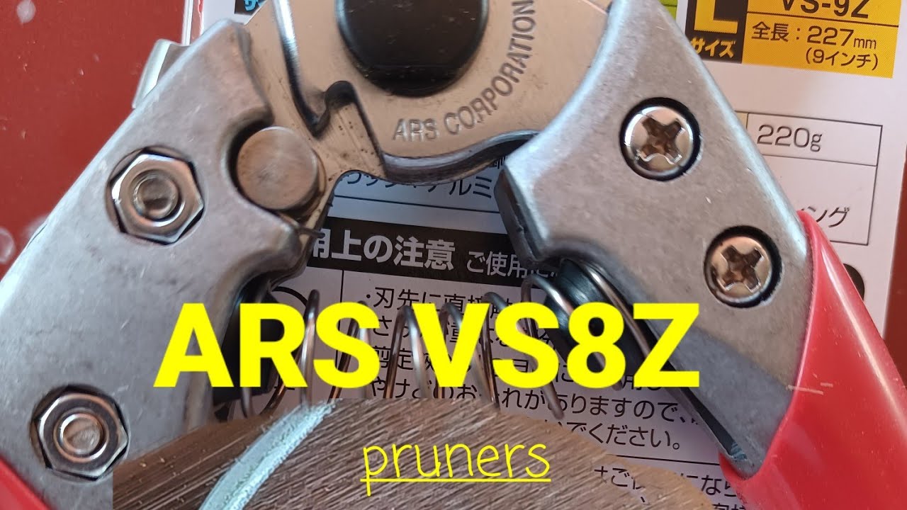 ARSVS8Z PRUNERS REVIEW!!!!!! YouTube