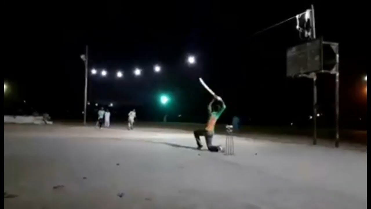 Muzammil Rasheed U Muzammil Rasheed 6 sixes in Quater-Final at steel town night tournament ...