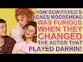 How "BEWITCHED'S" Agnes Moorehead was FURIOUS when they CHANGED DARRINS in the middle of the series!