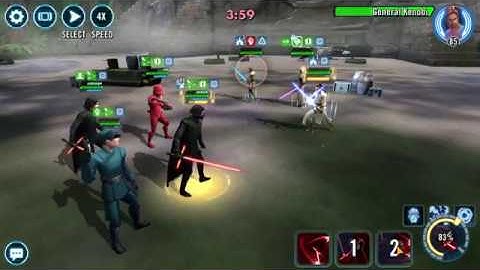 GL Kylo (SLKR) VS GL Rey with JKL - 3 battles