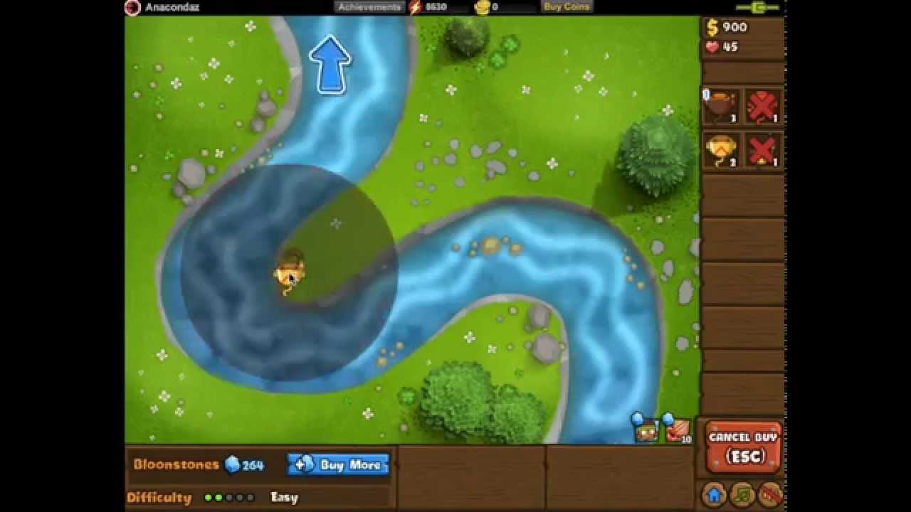gaming logo Easy Contested Territory! (Bloons Monkey City Bloon Dunes #2)