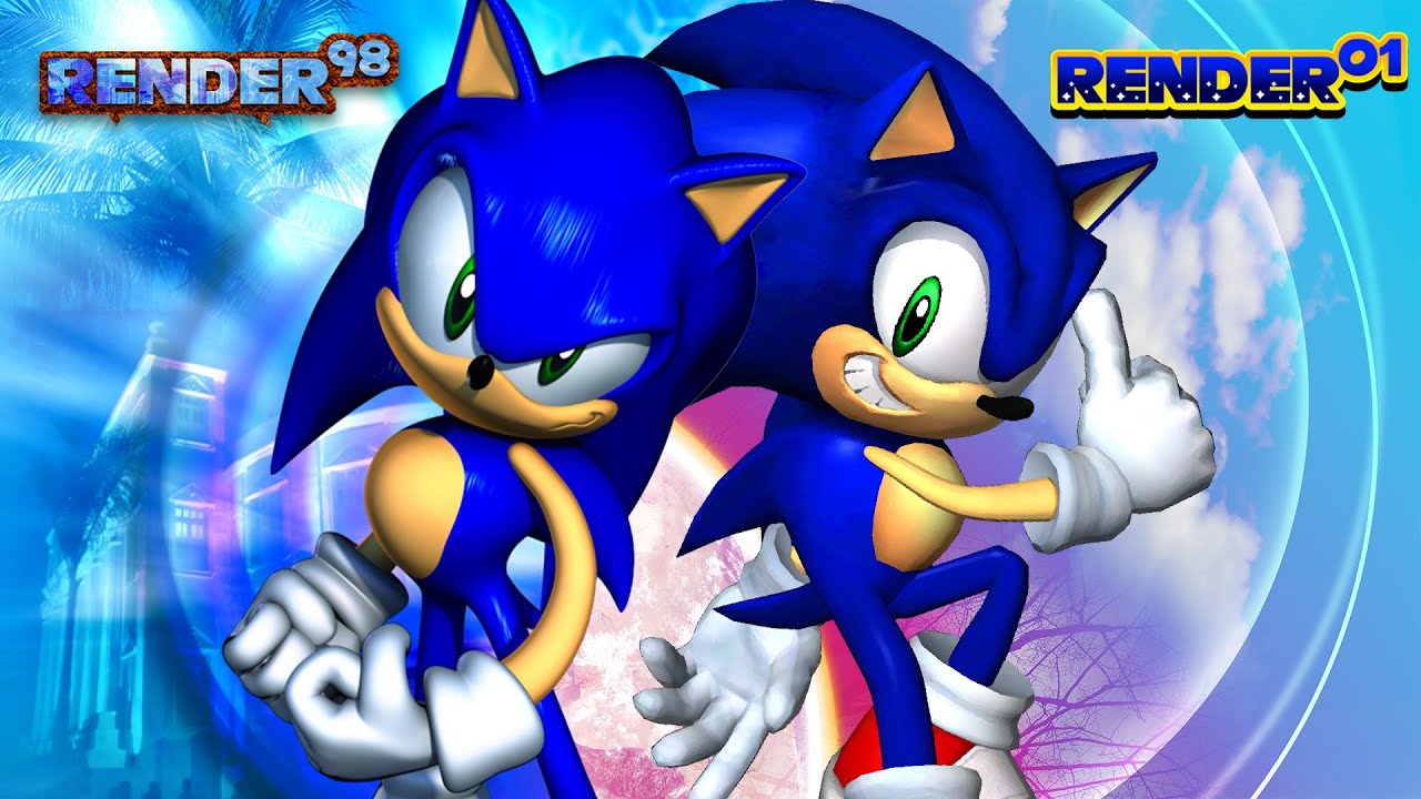 CGI versions of Sonic Adventure & Sonic Adventure 2