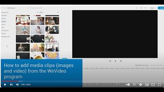 WeVideo Tutorial for Persuasive Talk Assignment