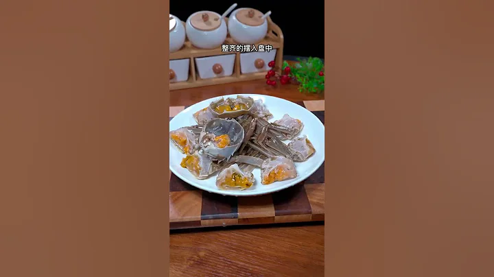 大閘蟹，這樣做原汁原味，太鮮美好吃了#螃蟹吃法 #秋天的第一頓螃蟹 # - 天天要聞