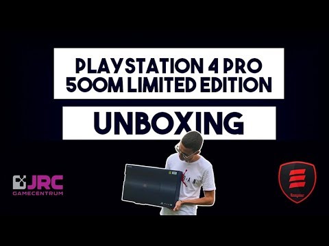 PS4 Pro 500 Miliion Limited Edition (UNBOXING)