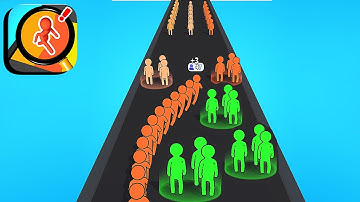 Colors Runners ​- All Levels Gameplay Android,ios (Levels 8-11)