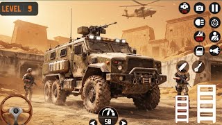 Offroad Army Truck Driving Simulator 3D - Army Truck Driving Cargo Games 2026 - Andriod Gameplay . screenshot 4