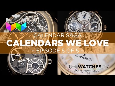 Calendar Watches Saga: A Selection We Love