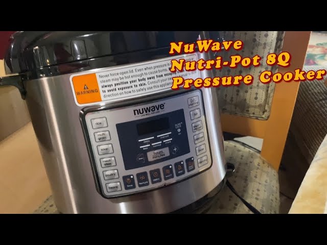 NutriPot NuWave Pressure Cooker Review - Pressure Cooking Today™