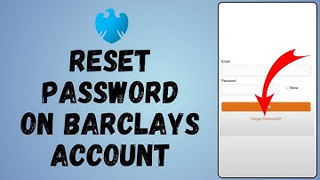 How to Reset Password for Barclays Online Banking 2024 | Barclays Online Banking Password Reset