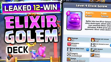 Pro DOMINATES w/ ELIXIR GOLEM! World