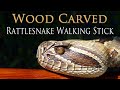 Carving and Painting a Rattlesnake Walking Stick