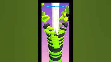 55d stack ball #technogamerz #games #stackballlevelno #ballgame #viral #gameplay