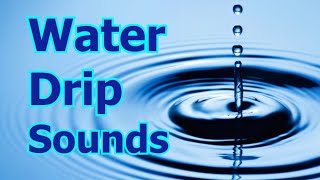 Water Drip Sound Effect Collection Tap Drip Sounds