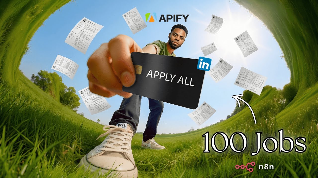 Applying to 100 Jobs in Minutes With AI | Linkedin Jobs Scraper x N8N ...