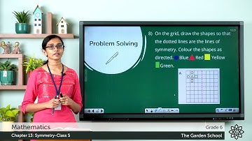 Grade 6 Mathematics Chapter 13 Class 5 Symmetry Revision Time 2
