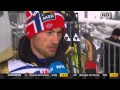 VM Men&#39;s 30 Km Pursuit Holmenkollen 2011 - Petter Northug INTERVIEW