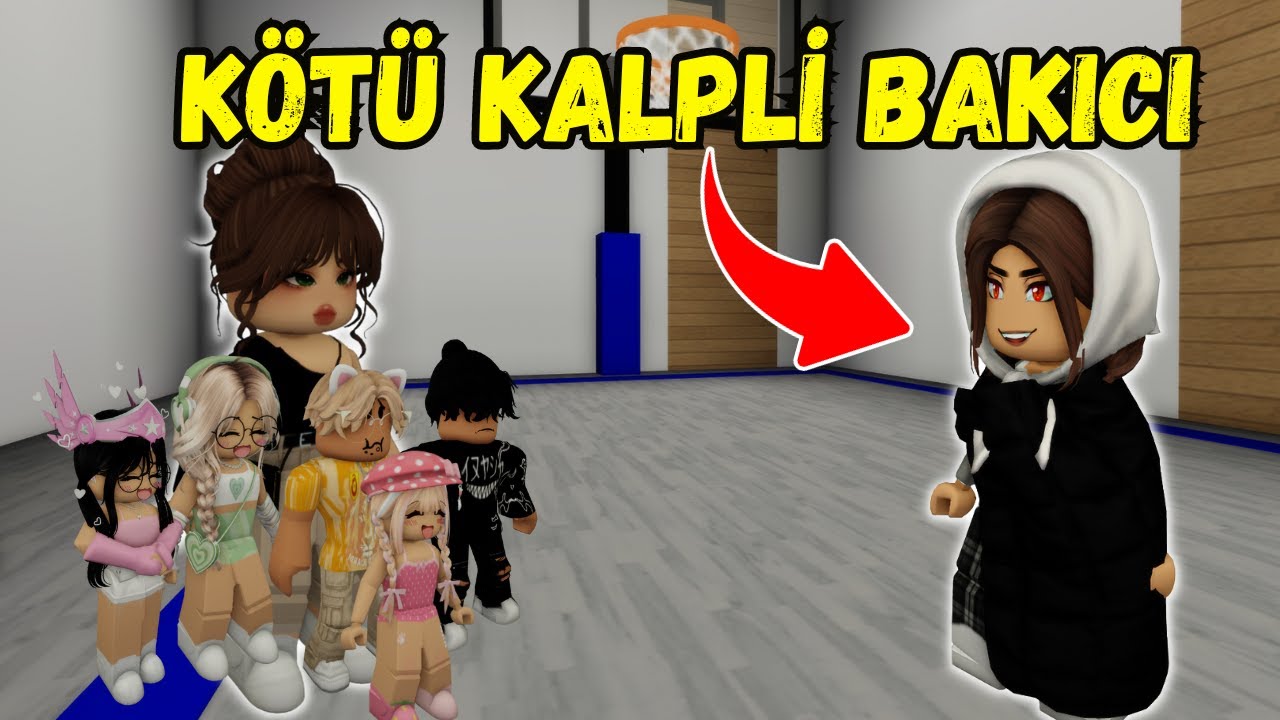 KÖTÜ KALPLİ BAKICI ÇOCUKLARA NELER YAPTI😢AYŞEM ECE ARI💥ARIGİLLER🐝ROBLOX BROOKHAVEN🏡RP