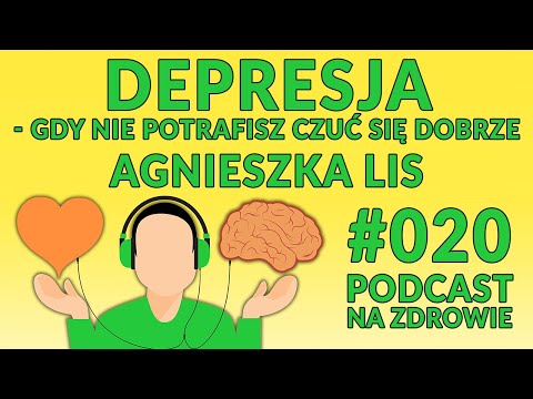 Depresja - gdy nie potrafisz czuć się dobrze. Agnieszka Lis [Podcast Na Zdrowie #020]