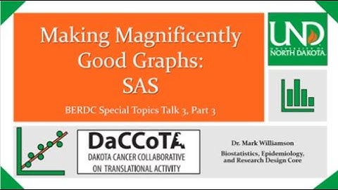 Making Magnificently Good Graphs: SAS