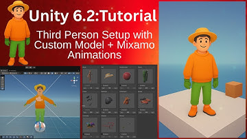 Unity Engine 6.2 Tutorial: Third Person Setup with Custom Model + Mixamo Animations
