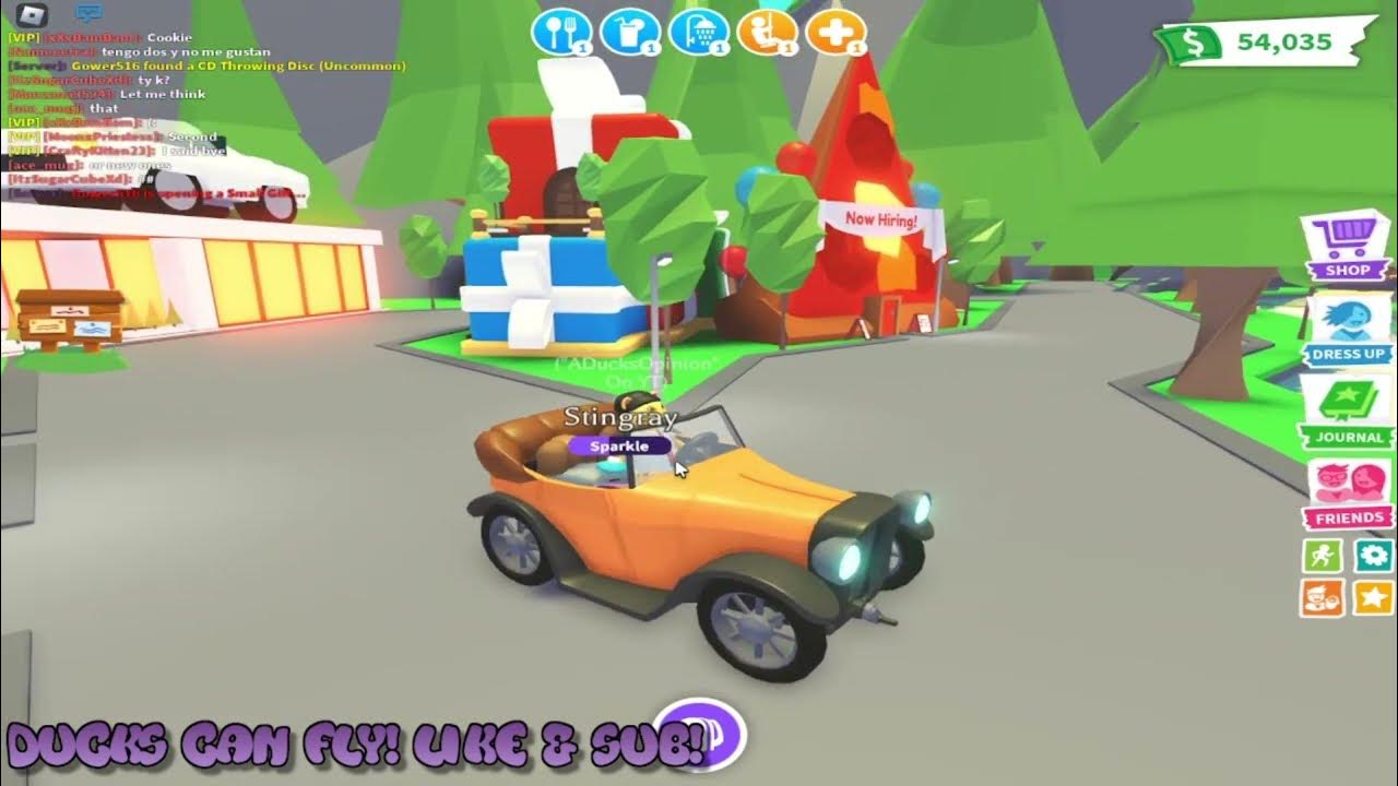 Adopt Me Gift Refresh 2022 Cars! Does The Hot Tub Muscle Car Clear Pet Task? YouTube