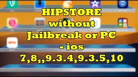 Install HIPSTORE on any ios device! || NO Jailbreak/PC!