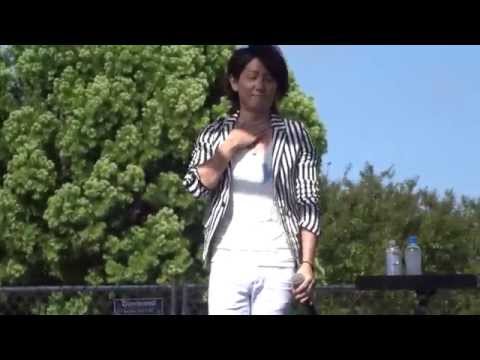 Ryuji Aoki (青木隆治): "Ai Sansan" (愛燦燦) at San Diego Japan Fair 2015