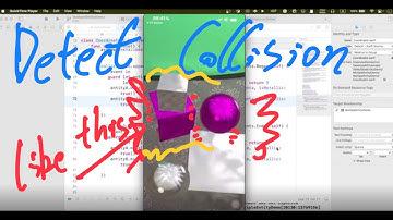 【Apple AR App Dev Bootcamp RealityKit】19 How to detect collision of multiple entities and show it