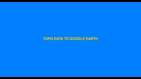 CSV file to Google Earth