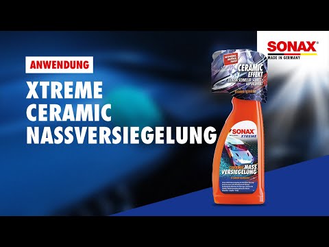 Anwendung SONAX XTREME Ceramic Nass Versiegelung