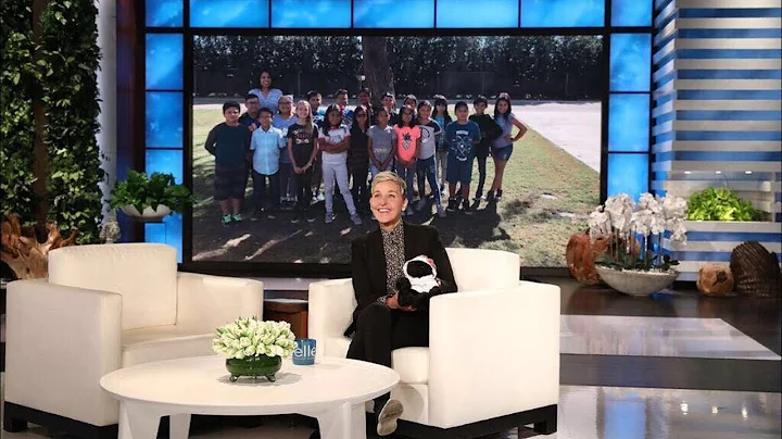 Ellen Spotlights Third Graders' Efforts to Save th...