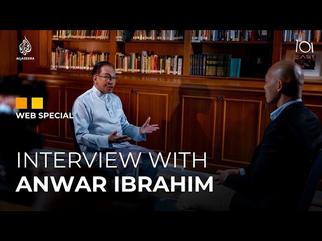 'The most corrupt forces are ganging up': Malaysia's PM Anwar Ibrahim speaks with 101 East class=